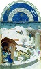 Февраль. Миниатюра из Роскошного часослова герц. Беррийского. 1412–1416 гг. (Musée Condé. 65. Fol. 2v)
