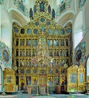 Интерьер Петропавловского собора в Казани. Фотография. 2011 г.