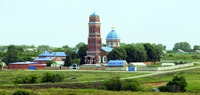 Общий вид Казанского мон-ря в с. Папортка. Фотография. 2011 г.