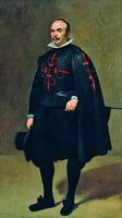 Рыцарь ордена Калатрава Педро де Барверана. Портрет. 1630 г. Худож. Д. Веласкес (?) (Художественный музей К. Кимбелла, США)
