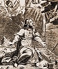 Экстаз св. Кануда IV, кор. Дании. Гравюра. XVIII в.
