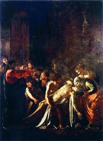 Воскрешение Лазаря. 1609 г. (областной музей в Мессине, Италия)