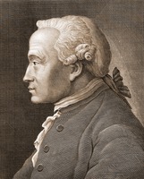 И. Кант. Гравюра с портрета Г. В. Шнора. 1822 г.