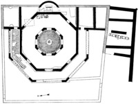Общий план октагональной церкви
