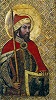 Св. Вячеслав Чешский. 1360 г. Худож. Т. да Модена (музей замка Карлштейн, Чехия)