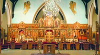 Интерьер собора апостолов Петра и Павла в Монреале