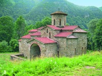 Северный Зеленчукский храм. Х в. Фотография. Нач. XXI в.