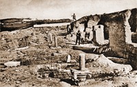 Руины базилики Дамус-эль-Карита. Фотография. Нач. ХХ в.