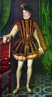 Кор. Карл IX. 1566 г. Худож. Ф. Клуэ (Художественно-исторический музей, Вена)
