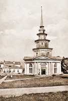 Собор апостолов Петра и Павла в Петрозаводске. 1707–1711 гг. Фотография. Кон. XIX в.