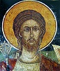 Вмч. Никита. Роспись ц. Пресв. Богородицы (архонта Апостолакиса), Кастория. 1605/06 г.