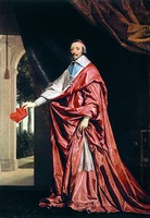 Кард. Арман Жан дю Плесси де Ришельё. Ок. 1637 г. Худож. Ф. де Шампень (Национальная галерея, Лондон)