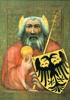 Имп. Карл Великий. 1360–1364 гг. Мастер Теодорик (Национальная галерея, Прага)