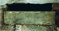 Надгробие Кирика, изображенного в позе оранта, из катакомб св. Себастиана