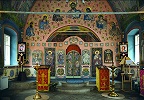 Интерьер храма Толгской иконы Божией Матери Высоко-Петровского мон-ря