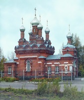 Церковь во имя прп. Андрея Критского в г. Тайга. 1898 г. Фотография. 2008 г.