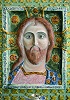 Спаситель. Керамическая икона (Надвратный храм Высоко-Петровского мон-ря)
