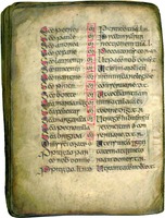 Моление о царе Ирландии. Лист из Миссала Корпус-Кристи (Oxon. Corp. Chr. 282. Fol. 111v)