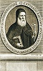 Патриарх Константинопольский Кирилл Лукарис. Гравюра. XVII в.