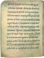 Credo. Лист из Миссала Стоу (Dublin. RIA. Stowe. D II 3. Fol. 20v)