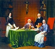 Подписание \"Артикулов\" в Иси. XIX в. Неизвестный художник (Шато де Ментенон, Франция)