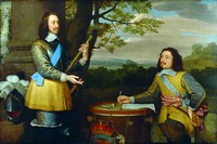 Кор. Карл I и сэр Эдвард Уокер. Ок. 1650 г. (?). Неизвестный художник (Национальная портретная галерея, Лондон)