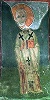 Свт. Василий Великий. Роспись ц. св. Бессребреников в Кастории. 1-я пол. XI в.