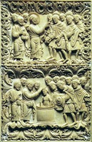Сцены из жизни ап. Петра. Рельефные пластины. IX в. (Музей Барджелло, Флоренция)