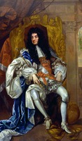 Кор. Карл II. Ок. 1680 г. Худож. Т. Хокер (Национальная портретная галерея, Лондон)