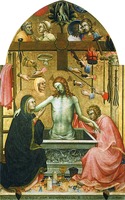 Христос Страстотерпец. 1403 г. Мастер Лоренцо Монако (Галерея Уффици, Флоренция)