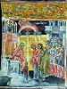 Введение во храм Пресв. Богородицы. Роспись кафоликона мон-ря Като-Панагия, Греция. 1715 г.