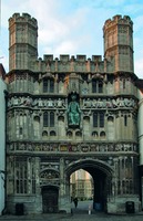 Ворота во внутренний двор кафедрального собора в Кентербери. Ок. 1517 г.