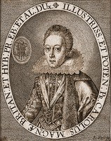 Карл, принц Уэльский. Гравюра. Нач. XVII в. Мастер С. де Пасс (Национальная портретная галерея, Лондон)