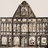 Модель иконостаса Успенского собора. 1685 г. Фотография. 90-е гг. ХIХ в.