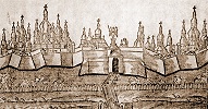 Календарь и месяцеслов на 1727 г. Титульный лист. 1726 г. Мастер Георгий 