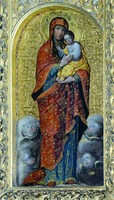 Икона Божией Матери с Младенцем из Троицкой ц. 1734–1735 гг.