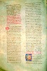 Житие сщмч. Киприана и мц. Иустины из Лекционария (Piacenza. Bibl. Capit. 63. Fol. 126v)