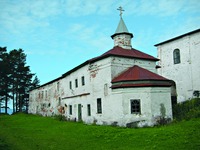 Церковь в честь Происхождения честных древ Креста Господня. 1661 г. Фотография. 2013 г.