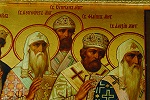 Московские святители. Роспись придела св. Василия Блаженного в соборе Покрова на Рву. 1908 г.