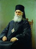 Еп. Димитрий (Ковальницкий), ректор КДА. Портрет. Нач. ХХ в.