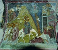 Вход Господень в Иерусалим. Роспись собора мон-ря свт. Николая Чудотворца «тис Стегис». Кон. XIII — нач. XIV в.