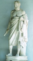 Философ-киник. Рим. копия греч. статуи II в. до Р. Х. (Капитолийские музеи, Рим)