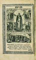 Прп. Феодосий. Гравюра. Патерик, или Отечник, Печерский. К., 1702. Л. 40 об. (РГБ)