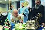 Последний день пребывания пояса Пресв. Богородицы в Москве. 28 нояб. 2011 г.