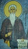 Прп. Кириак Отшельник. Роспись ц. Панагии Асину, Кипр. 1105/06 г.