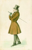 С. Киркегор. Рисунок П. Клеструпа. Ок. 1845 г. (Королевская б-ка, Копенгаген)
