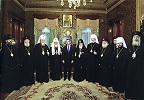 Встреча президента РФ Д. А. Медведева с представителями Поместных Праввославных Церквей. Москва. 20 нояб. 2011 г.