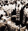 Молебен на начало строительства храма Новомучеников и исповедников Российских. Смоленск. Авг. 1994 г.