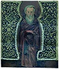 Прп. Кирилл Белозерский. Хромолитография с иконы письма прп. Дионисия Глушицкого. 1897 г. Мастерская Штадлера и Паттинота в С.-Петербурге (РГБ)