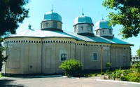 Собор во имя свт. Николая Чудотворца в Добрушском мон-ре. 1822 г. Фотография. 2013 г.